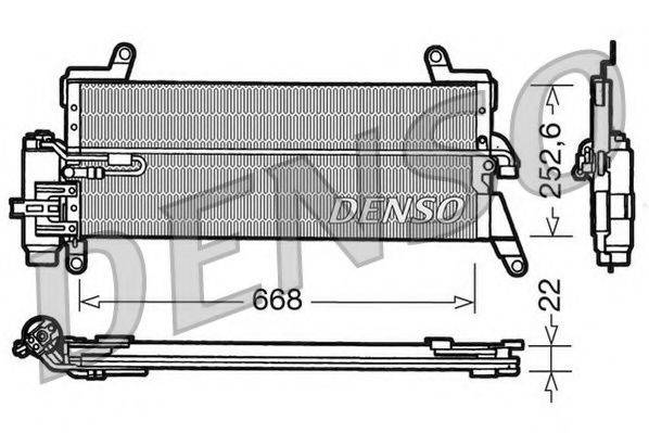 NPS DCN13010 Конденсатор, кондиціонер