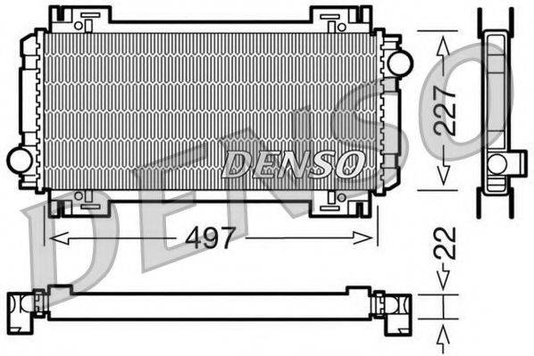 NPS DRM10032 Радіатор, охолодження двигуна