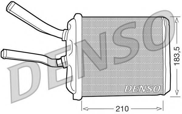 NPS DRR01010 Теплообмінник, опалення салону