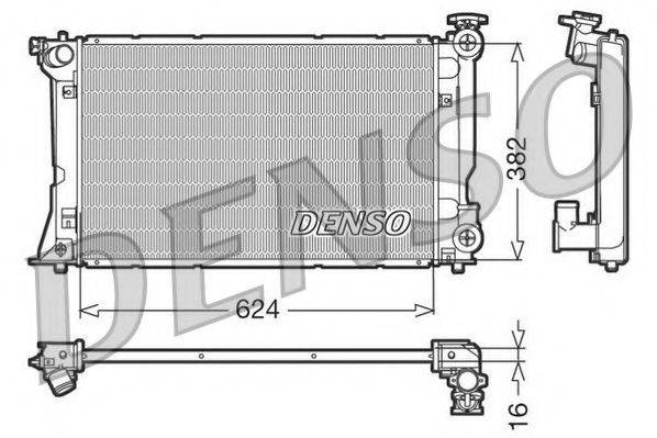 NPS DRM50018 Радіатор, охолодження двигуна