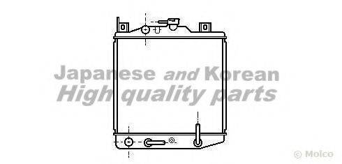 ASHUKI K45302 Радіатор, охолодження двигуна