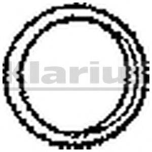KLARIUS 410199 Прокладка, труба вихлопного газу