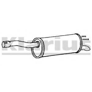 FIAT / LANCIA 46844552 Глушник вихлопних газів кінцевий