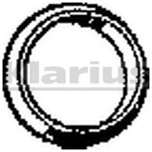 KLARIUS 410486 Прокладка, труба вихлопного газу