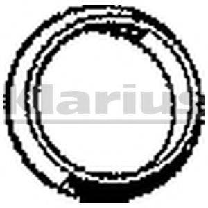 KLARIUS 410510 Прокладка, труба вихлопного газу