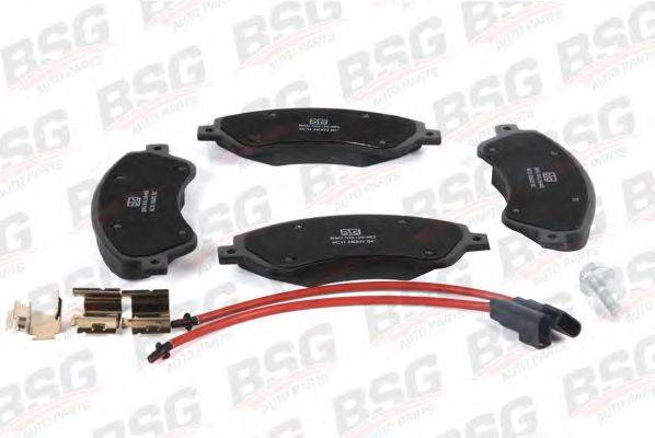 BSG BSG30200007 Комплект гальмівних колодок, дискове гальмо