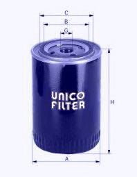 UNICO FILTER LI779 Масляний фільтр; Фільтр, гідравлічна система приводу робочого обладнання; Фільтр, система вентиляції картера