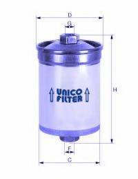 UNICO FILTER FI51143 Паливний фільтр