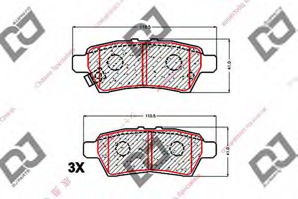 DJ PARTS BP1525