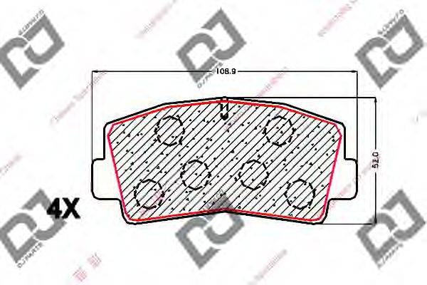 DJ PARTS BP1654