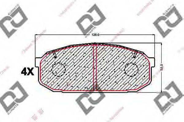 DJ PARTS BP1672