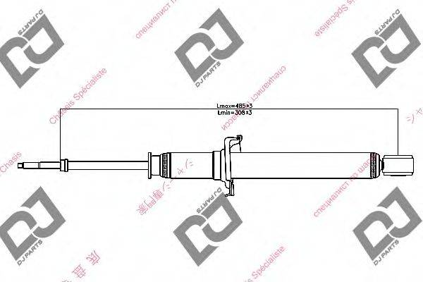 DJ PARTS DS1003GT Амортизатор