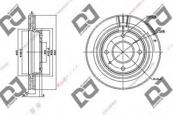 DJ PARTS BD1105