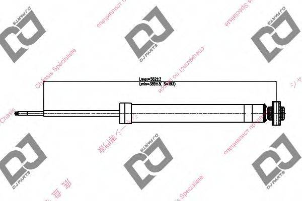 DJ PARTS DS1387GT Амортизатор