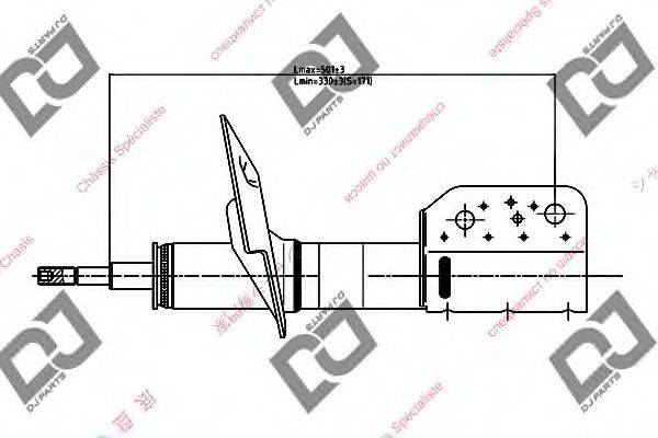 DJ PARTS DS1448GS