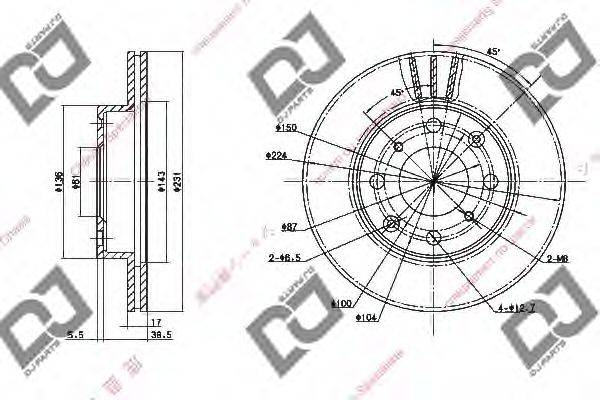 DJ PARTS BD1545