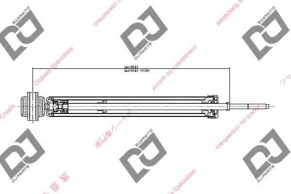 DJ PARTS DS1554GT Амортизатор