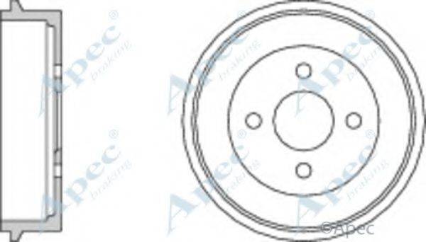 BRAKE ENGINEERING DR961750 Гальмівний барабан