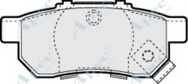 APEC BRAKING PAD1009