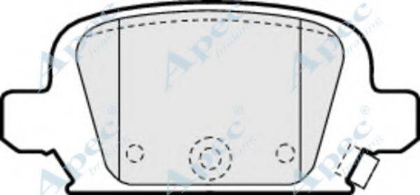 APEC BRAKING PAD1189