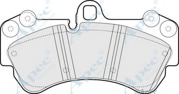 APEC BRAKING PAD1314