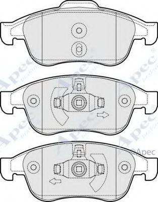 APEC BRAKING PAD1669