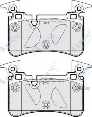 APEC BRAKING PAD1678