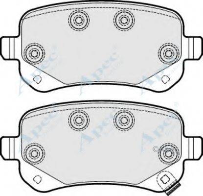 APEC BRAKING PAD1701