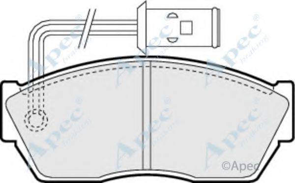 APEC BRAKING PAD400