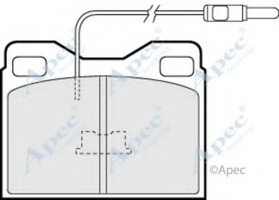 APEC BRAKING PAD621