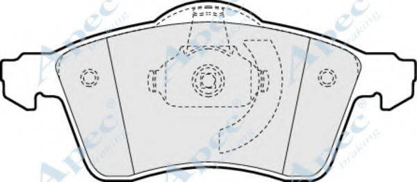 APEC BRAKING PAD954