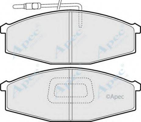 APEC BRAKING PAD809