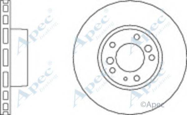 APEC BRAKING DSK2014 гальмівний диск