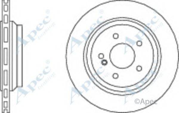 APEC BRAKING DSK2681 гальмівний диск