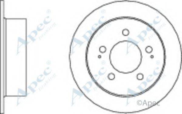 APEC BRAKING DSK2712 гальмівний диск