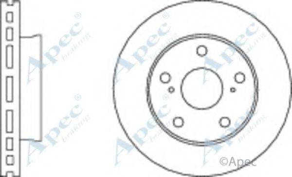 APEC BRAKING DSK2768 гальмівний диск