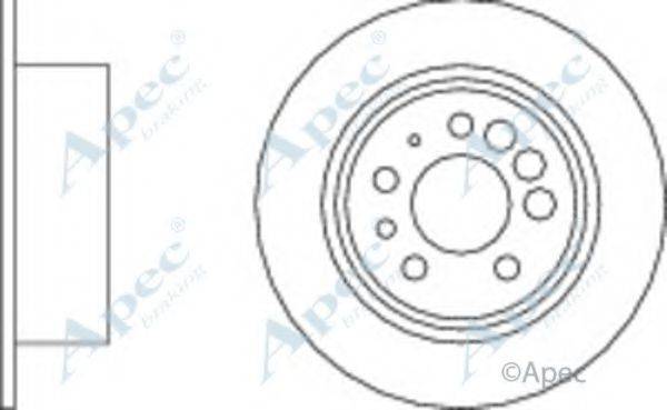 APEC BRAKING DSK619 гальмівний диск