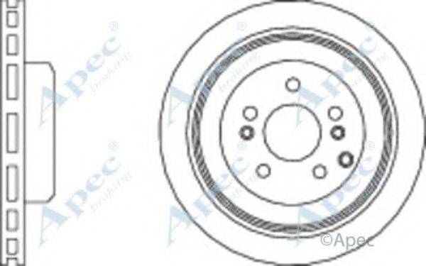 APEC BRAKING DSK3029 гальмівний диск