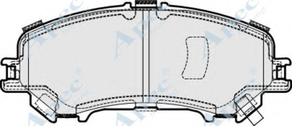 APEC BRAKING PAD2032