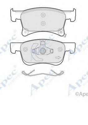 APEC BRAKING PAD2056