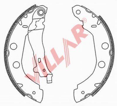VILLAR 6290664 Комплект гальмівних колодок