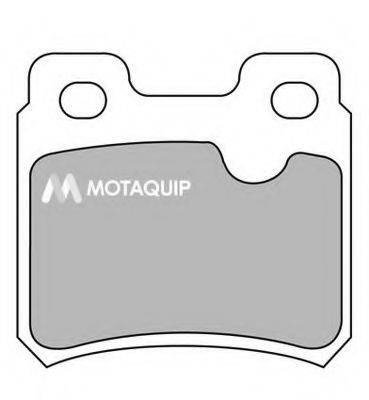 MOTAQUIP LVXL535 Комплект гальмівних колодок, дискове гальмо
