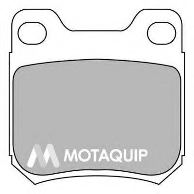 MOTAQUIP LVXL1298 Комплект гальмівних колодок, дискове гальмо