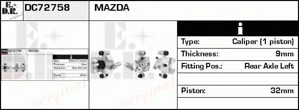 EDR DC72758 Гальмівний супорт