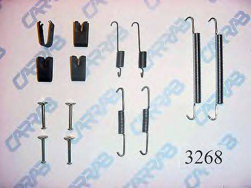 CARRAB BRAKE PARTS 3268 Комплектуючі, гальмівна колодка