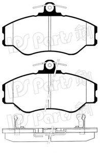 IPS PARTS IBD1595 Комплект гальмівних колодок, дискове гальмо