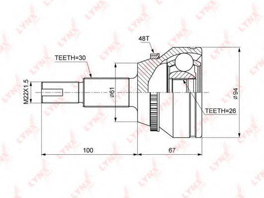 LYNXAUTO CO-3692A