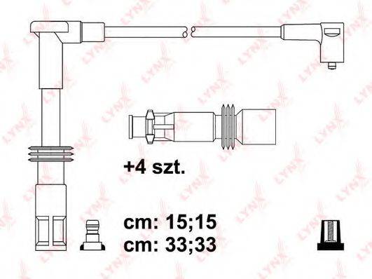 ALFAROME/FIAT/LANCI 46755606 Комплект дротів запалювання