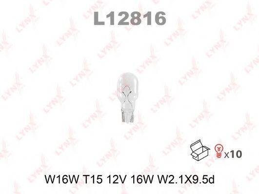 LYNXAUTO L12816 Лампа розжарювання
