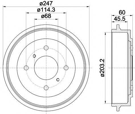 HELLA PAGID 8DT 355 300-311